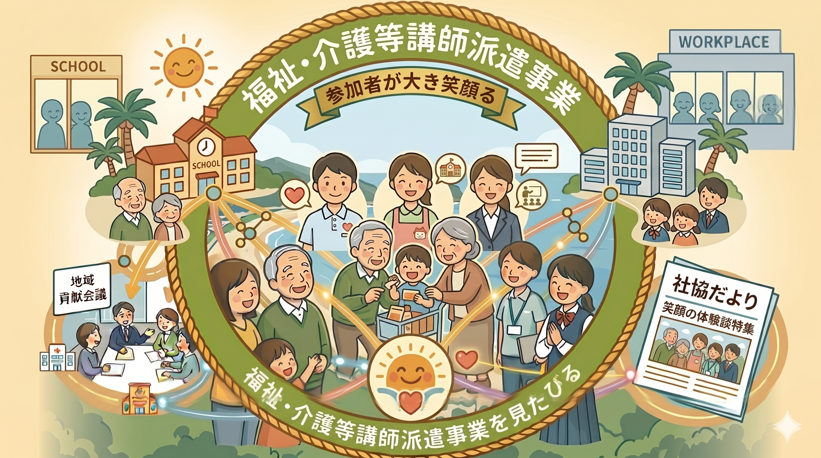 笑顔のイラスト